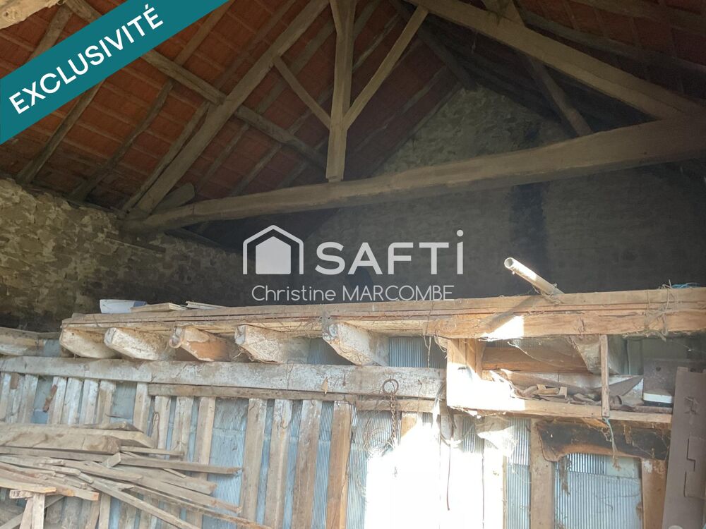 Vente Maison Corps de ferme en pierre � r�inventer, au fond d'une impasse Firbeix