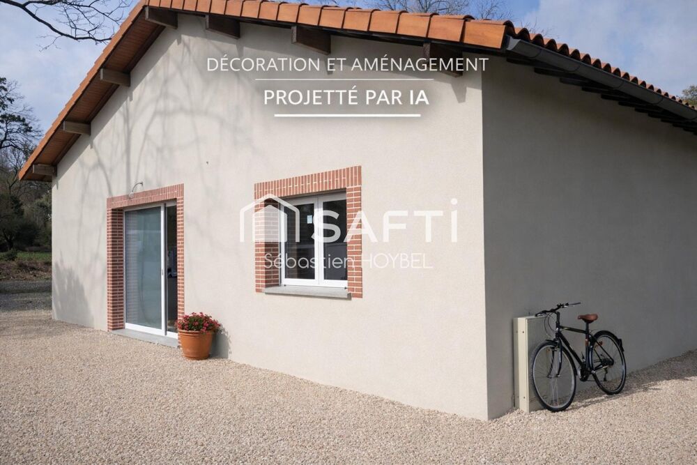 Charmante maison rénovée à proximité du centre de Rieumes