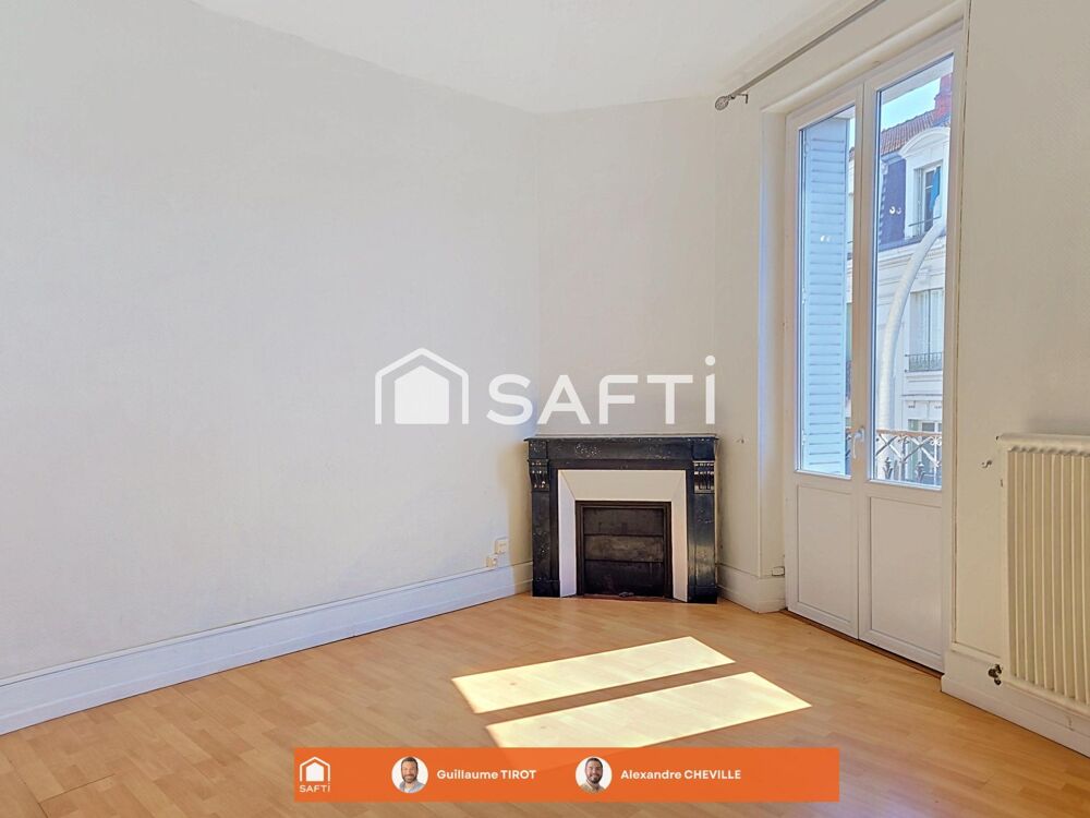 Vente Appartement T3 à Vichy centre : 2 balcons, caves et greniers Vichy
