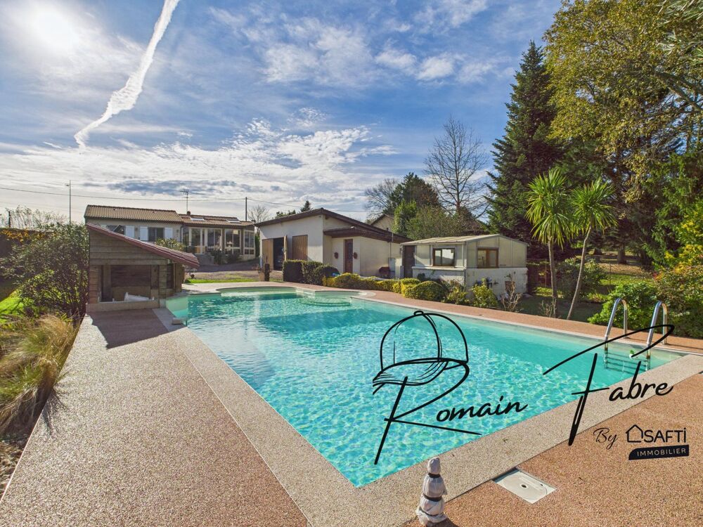 Vente Maison Maison de plain-pied 4 chambres, piscine, garage et belle parcelle de terrain au calme Tauriac
