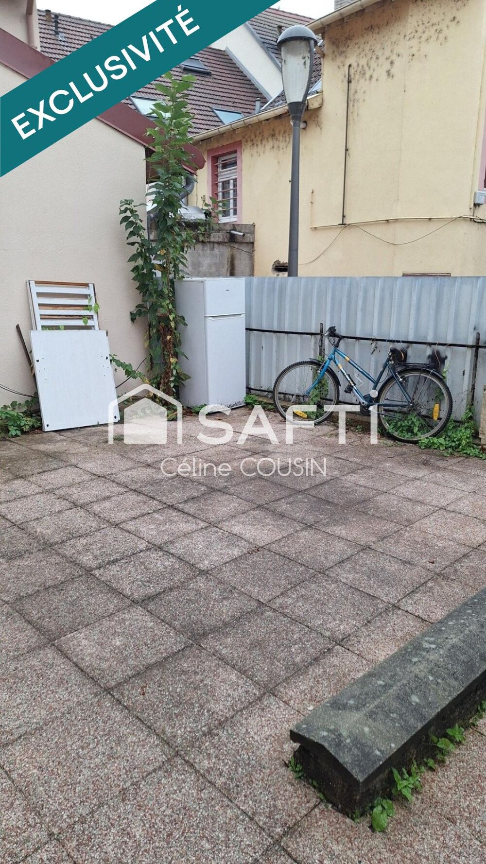 Vente Immeuble Immeuble centre ville d'Audincourt de 3 appartements avec terrasse et patio Audincourt
