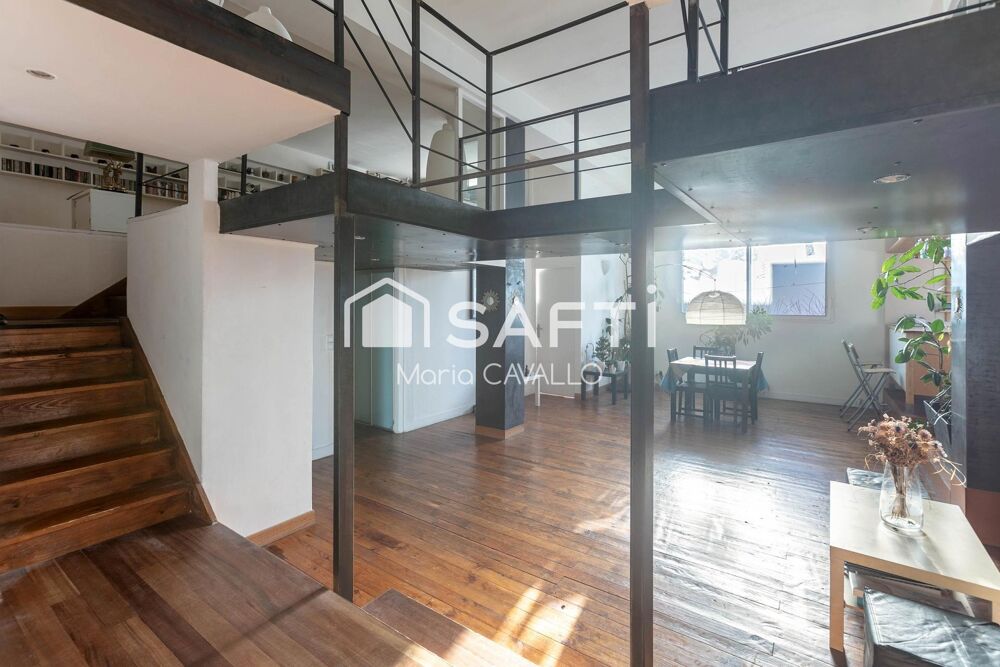 Vente Appartement CHARMANT LOFT BAIGNÉ DE LUMIÈRE AU CALME ABSOLU Ivry-sur-seine
