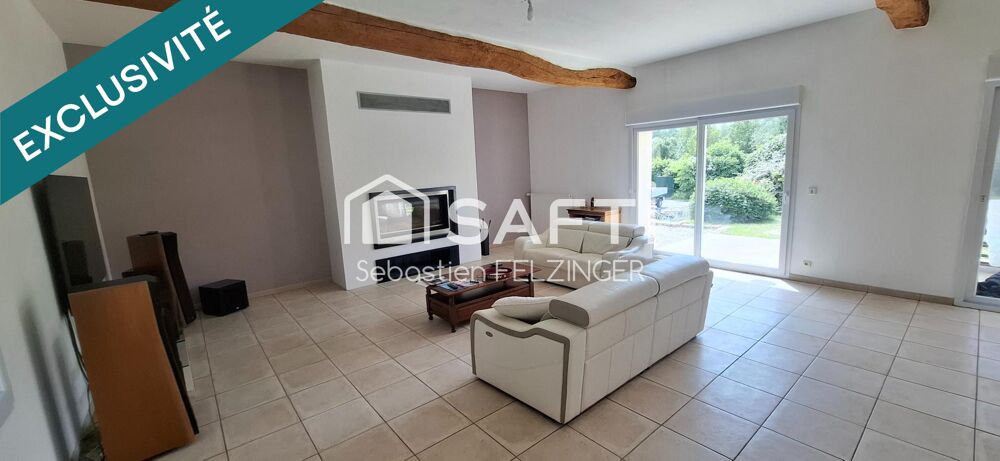 Faible consommation en énergie pour ce plain-pied de 225m2 habitables !