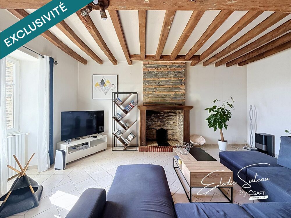 Vente Maison Longère 9min Vern d'Anjou 183m2 4 chambres Erdre-en-anjou