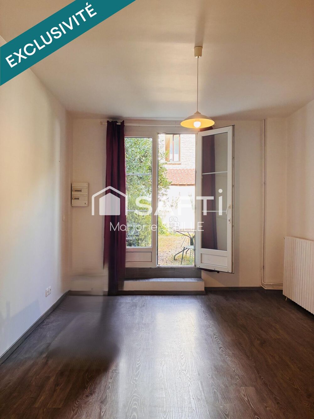 Studio mezzanine avec jardin privatif à deux pas du Champ-de-Mars