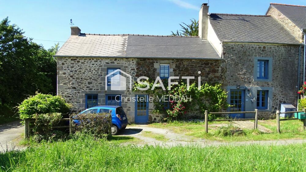 Charmante maison en pierre, 5 pièces - Tremereuc