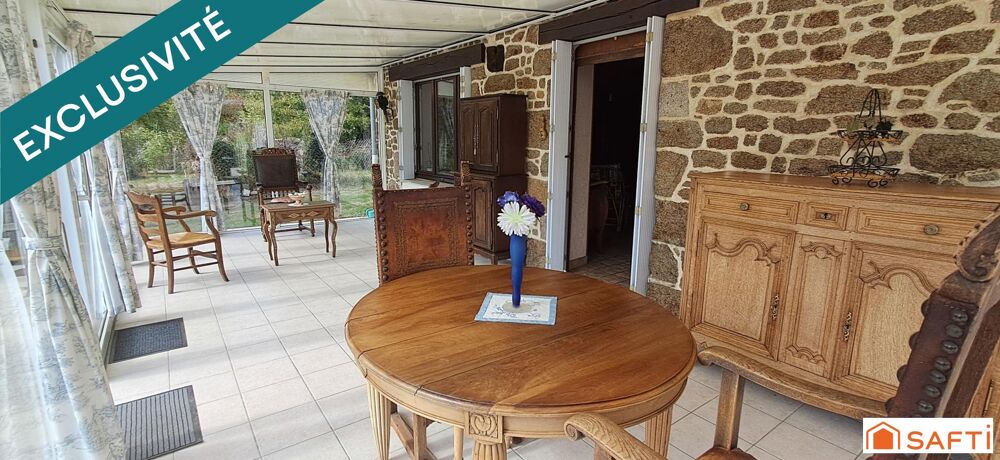 Vente Maison Maison en pierres 3 chambres véranda garage Les monts d'andaine