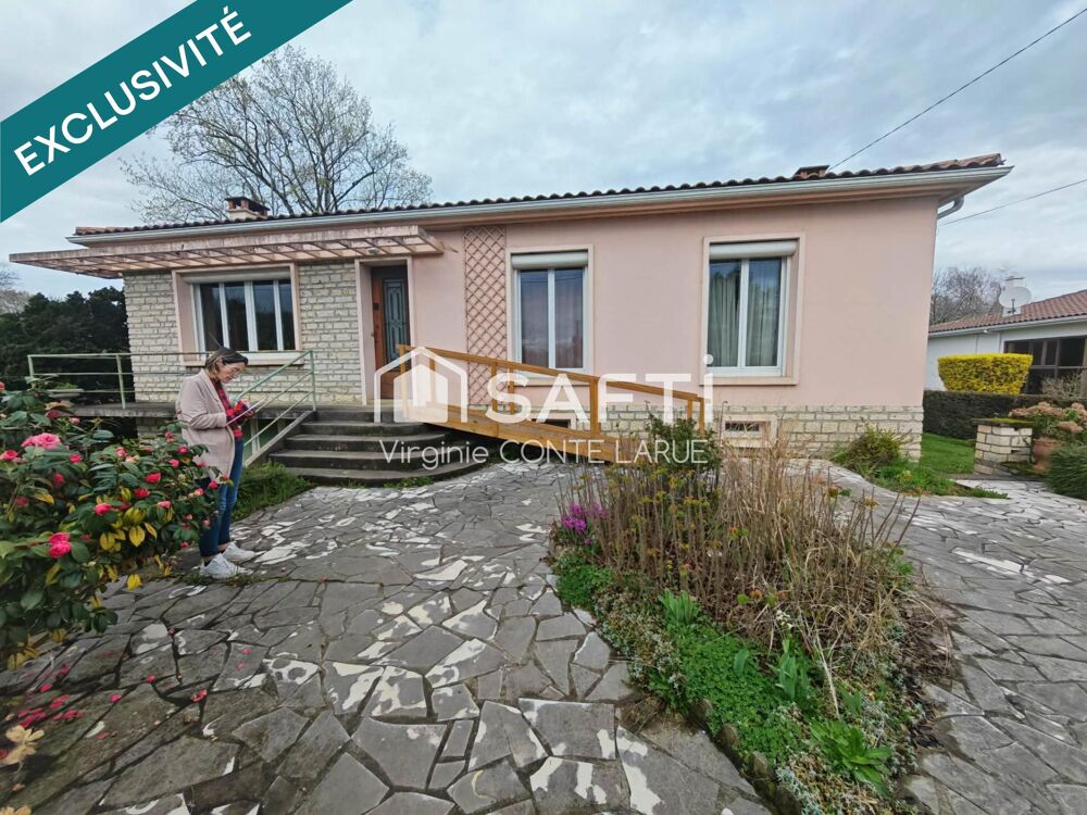Maison 7 pièces 122 m² · à Chasseneuil-sur-Bonnieure · 122 m² · 188 000 €