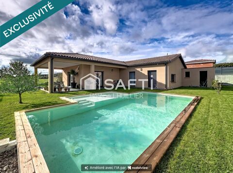   BONREPOS SUR AUSSONNELLE - Maison Plain Pied - T4 de 114m² sur parcelle de 894m² Maison - 4 pièce(s) - 114 m²