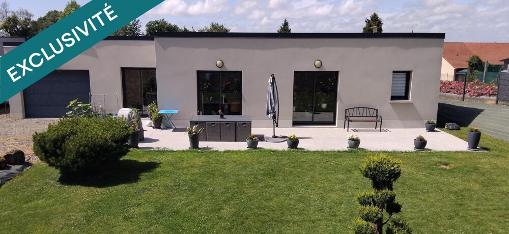 Maison 105 m², 4 chs, plain pied, terrain 788 m², Montilly sur Noireau