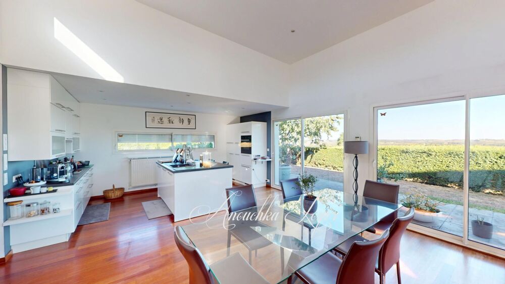 Vente Maison Maison d'architecte avec piscine et vue sur les vignes Langon