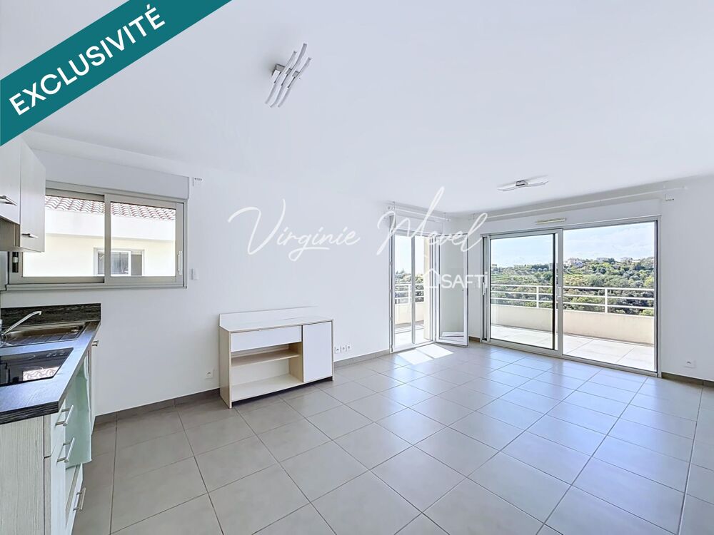 Vente Appartement Nice Saint Pancrace 2 pièces de 47m2 avec terrasse d'angle d'angle Nice