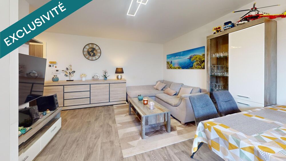 KEMBS  T2 récent avec terrasse, garage, carport et parking