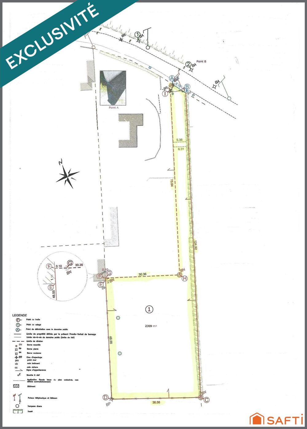 Vente Terrain Terrain constructible hors lotissement à Jaunay-Marigny Jaunay marigny