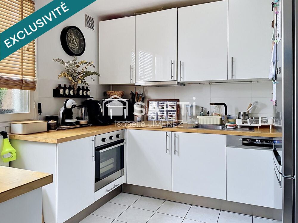Vente Appartement Spacieux F3 traversant avec parking / Cave / Local vélos / Local motos Le plessis-trevise