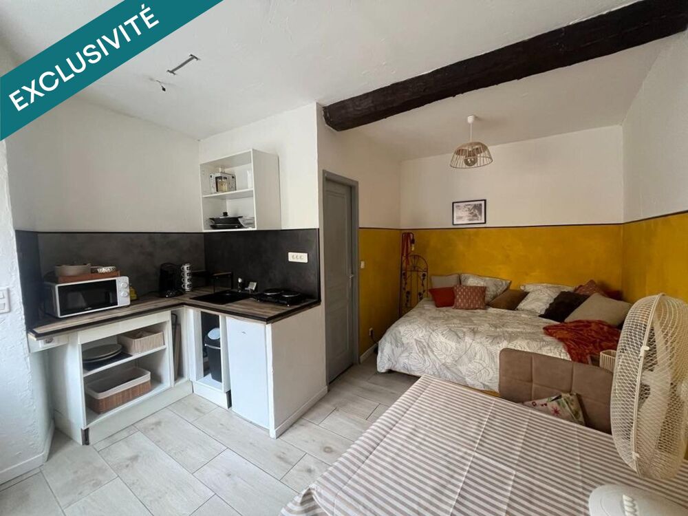 Studio 16,45m2 en rez de chaussée