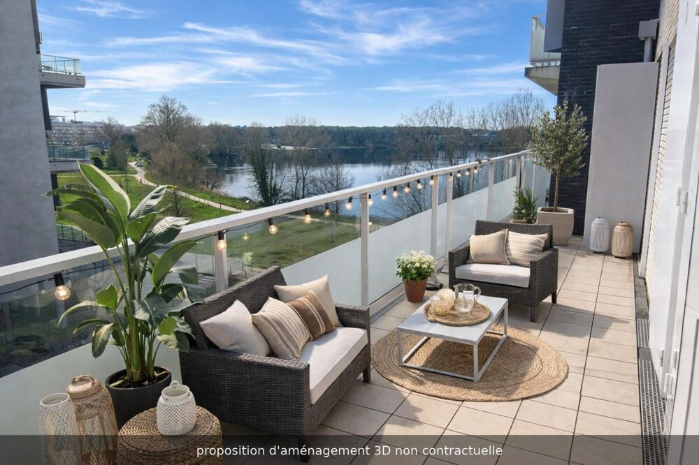 Vente Appartement BORDEAUX LAC – T4 AVEC TERRASSE ET VUE SUR LE LAC Bordeaux