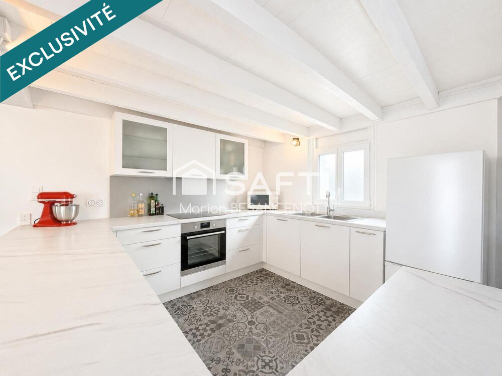 Appartement T3 duplex esprit loft avec terrasses et cave