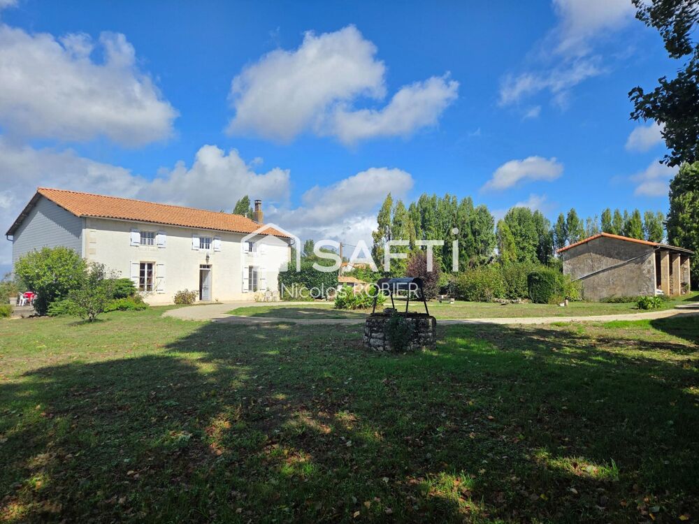Vente Maison Longère trois chambres et plus, dépendances, grand jardin !! Cherveux