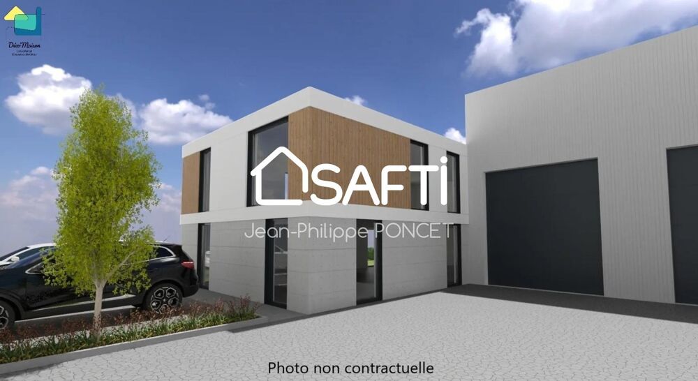  Bâtiment avec bureaux et entrepôt 
