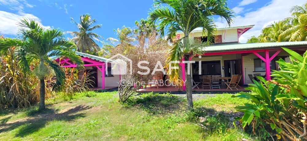 Vente Maison MAGNIFIQUE VILLA  TRADITIONNELLE ET COLOREE AVEC UN BUNGALOW INDEPENDANT Deshaies