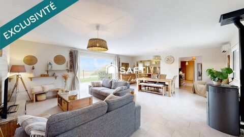   Maison contemporaine de plain-pied avec vue sur les Pyr�n�es Maison - 4 pi�ce(s) - 142 m�