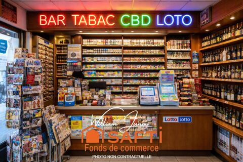 Fonds de commerce Bar / Tabac / Loto / CBD 190000 42500 Le chambon-feugerolles