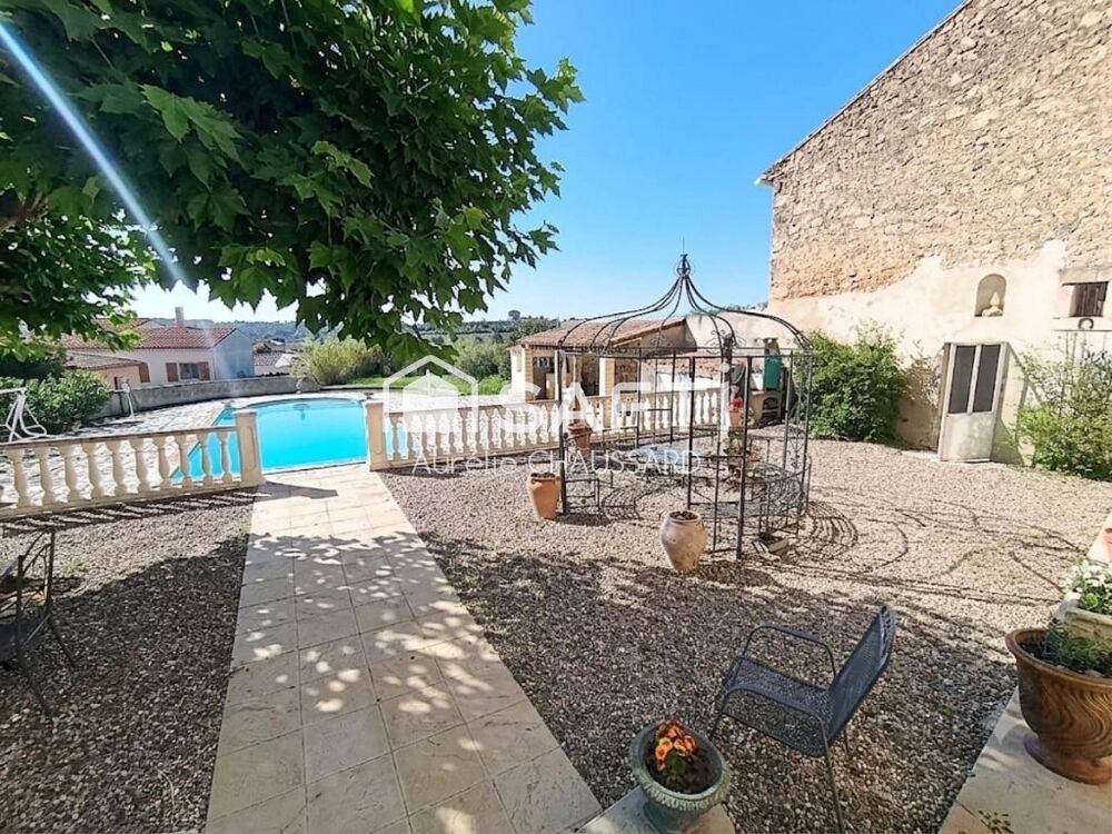Vente Maison Maison de Maître 4 chambres piscine grange Ouveillan