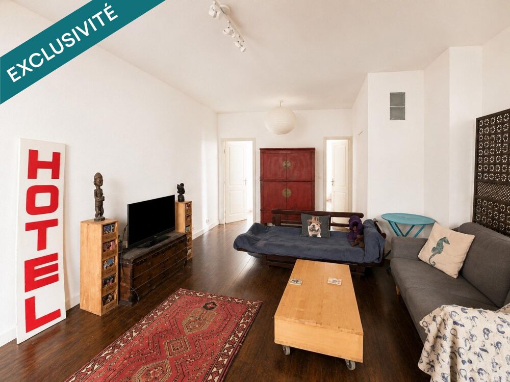 Vente Appartement F4 - 82.75 m2  Rue Simart  Métro Marcadet - 560 000 € Paris 18