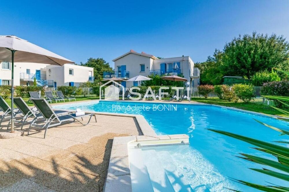 Duplex en résidence vacances à 700 m de la plage
