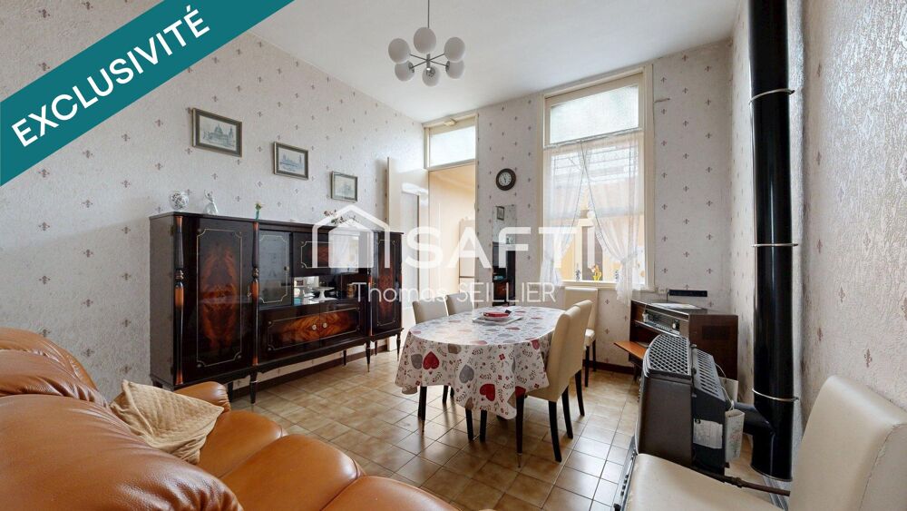 Vente Maison ROUBAIX – MAISON DES ANNÉES 30 – 4 CHAMBRES – UN BEAU POTENTIEL À RÉVÉLER ! Roubaix