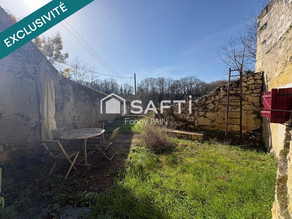 Vente Maison Maison troglodyte rénovée – Lussault-sur-Loire Lussault-sur-loire