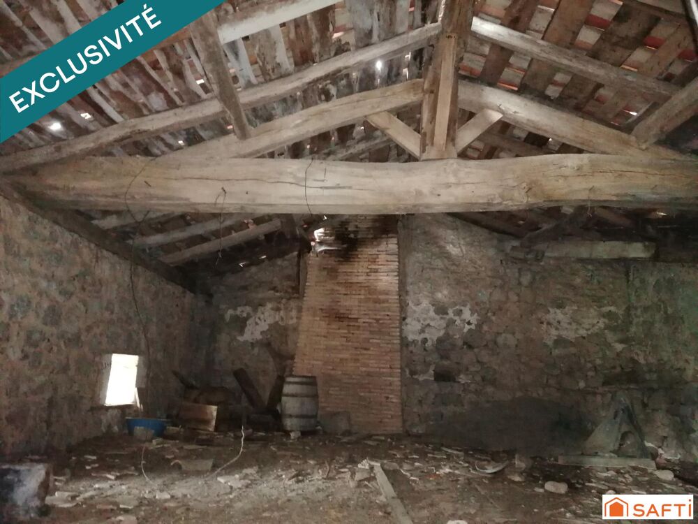Vente Maison 20 000 € – Projet de rénovation complète ! Saint-vallier
