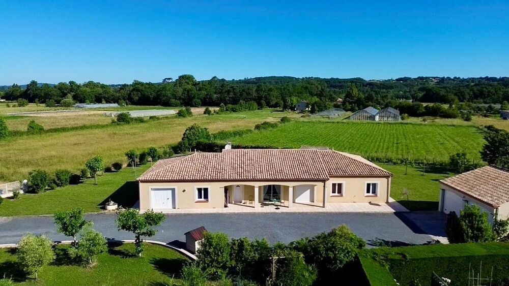 Plain-pied lumineux avec piscine et 5 chambres