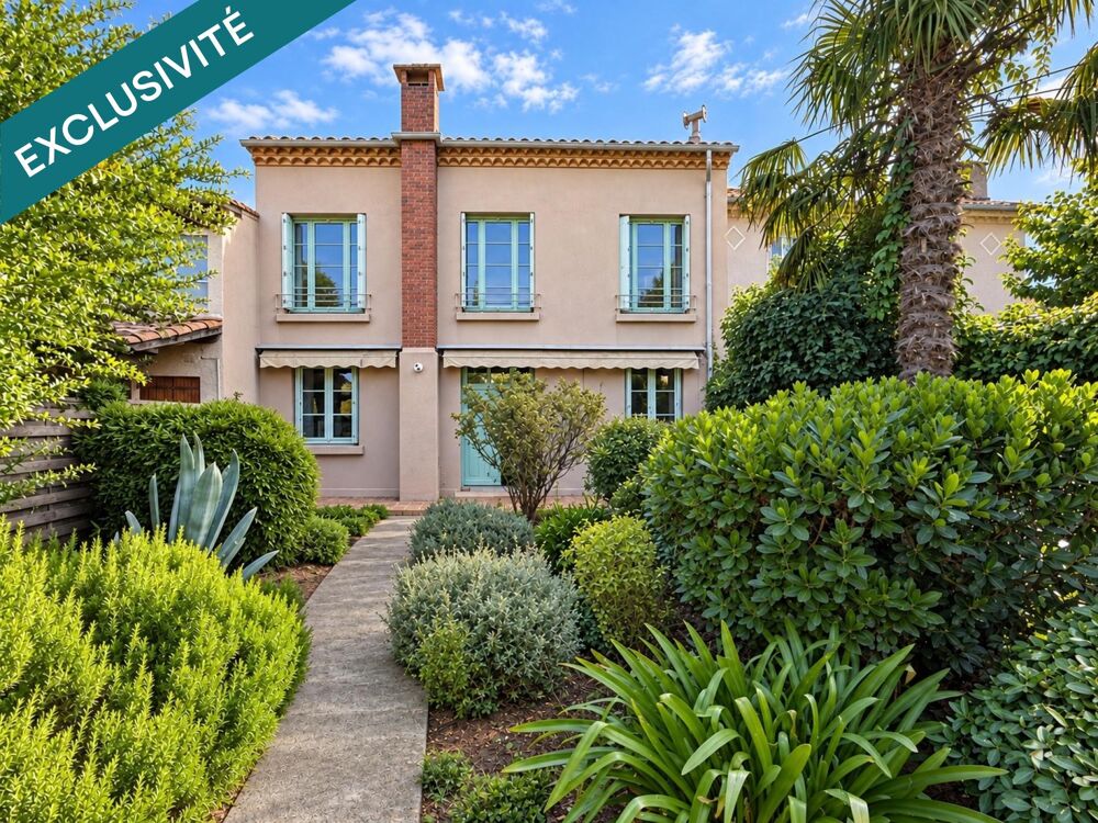 Le charme des années 60, le confort daujourdhui et la douceur dun jardin secret : la maison familiale par excellence