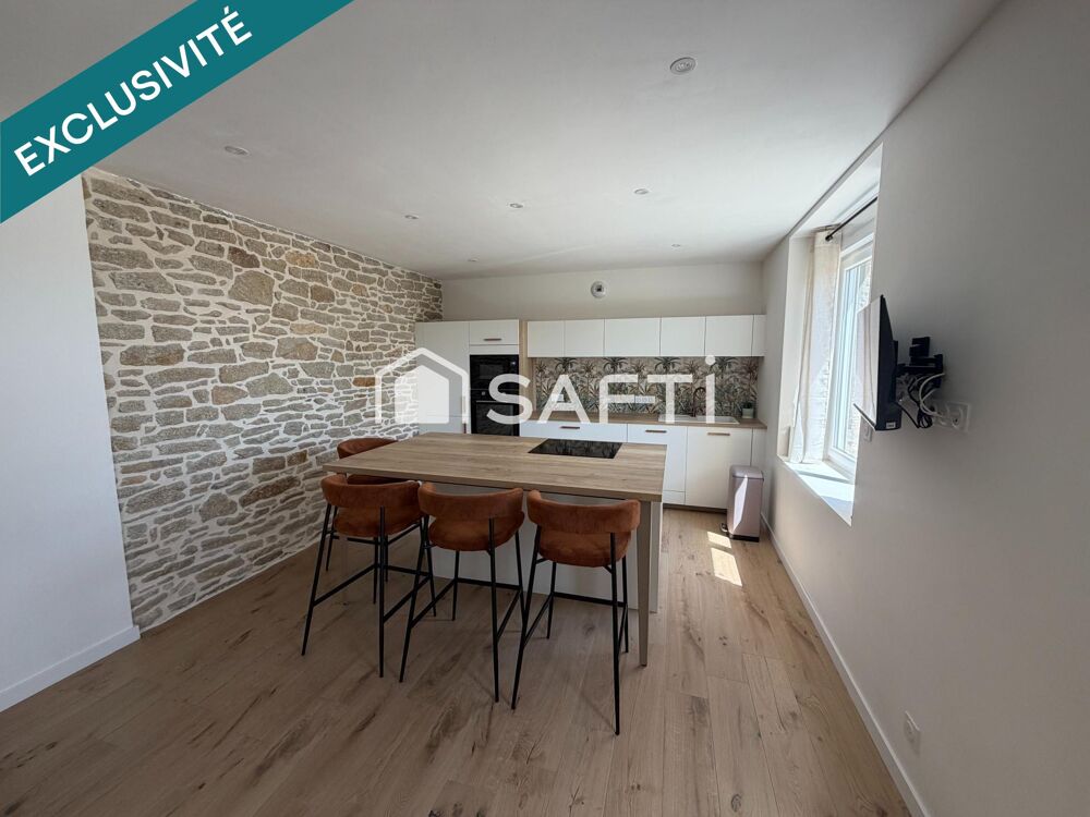 CHARMANTE MAISON EN PIERRE RENOVÉE, 4 CHAMBRES, A MOREAC