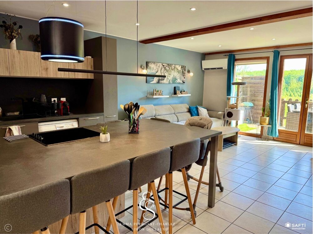 Vente Appartement Charmant duplex avec garage, terrasse et terrain Chanas