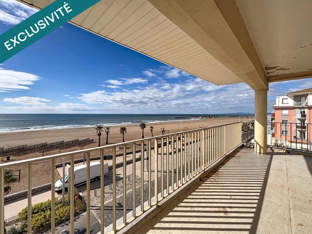 Appartement avec vue mer exceptionelle et grande terrasse en L