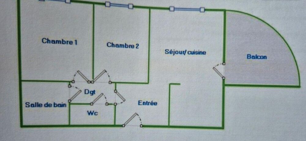 Vente Appartement T3 croix daurade Toulouse