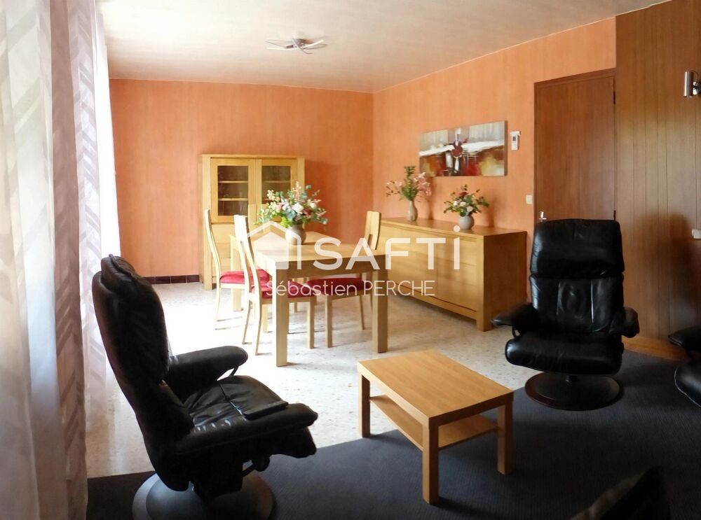 Maison 5 chambres sur sous-sol complet