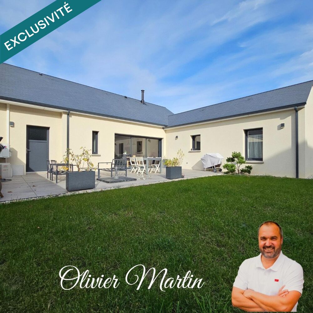 Vente Maison Pavillon de plain-pied � 6 pi�ces � 114 m� � terrain 433 m� � normes RE2020 construction r�cente. Parigne-l'eveque