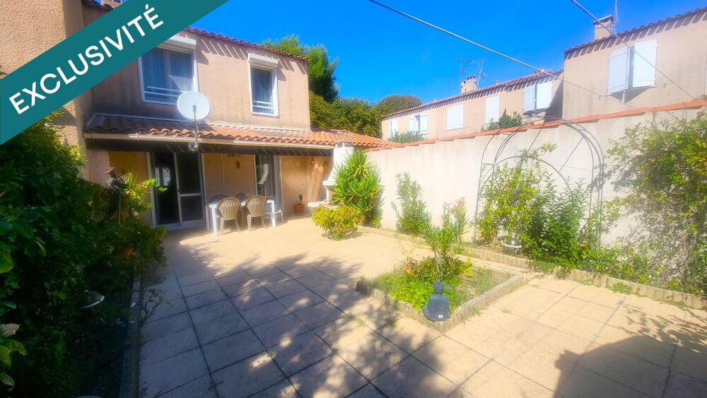 Vente Maison La Valentine, villa T5 avec jardin et parking au calme complet Marseille 11