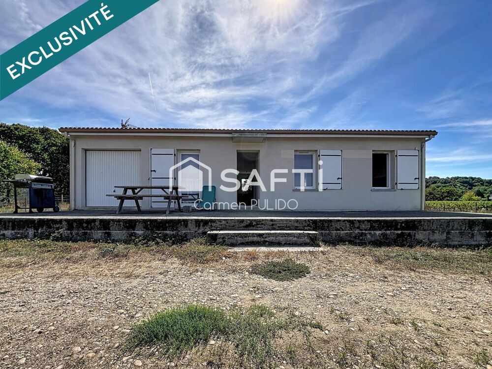 Vente Maison Maison contemporaine de 2015 : plain-pied, 3 chambres, garage à vélo, grand terrain dans un environnement paisible sans travaux Saint-pey-de-castets