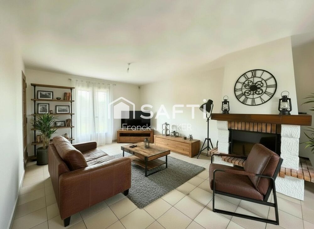 Vente Maison Maison de plain?pied : avec sous?sol complet Larre