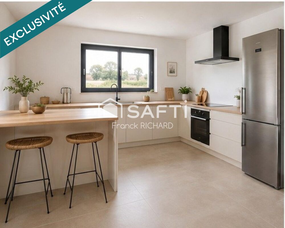 Vente Maison Maison neuve de plain-pied – 96 m² – 3 chambres – Garage – Cuy-Saint-Fiacre Cuy-saint-fiacre