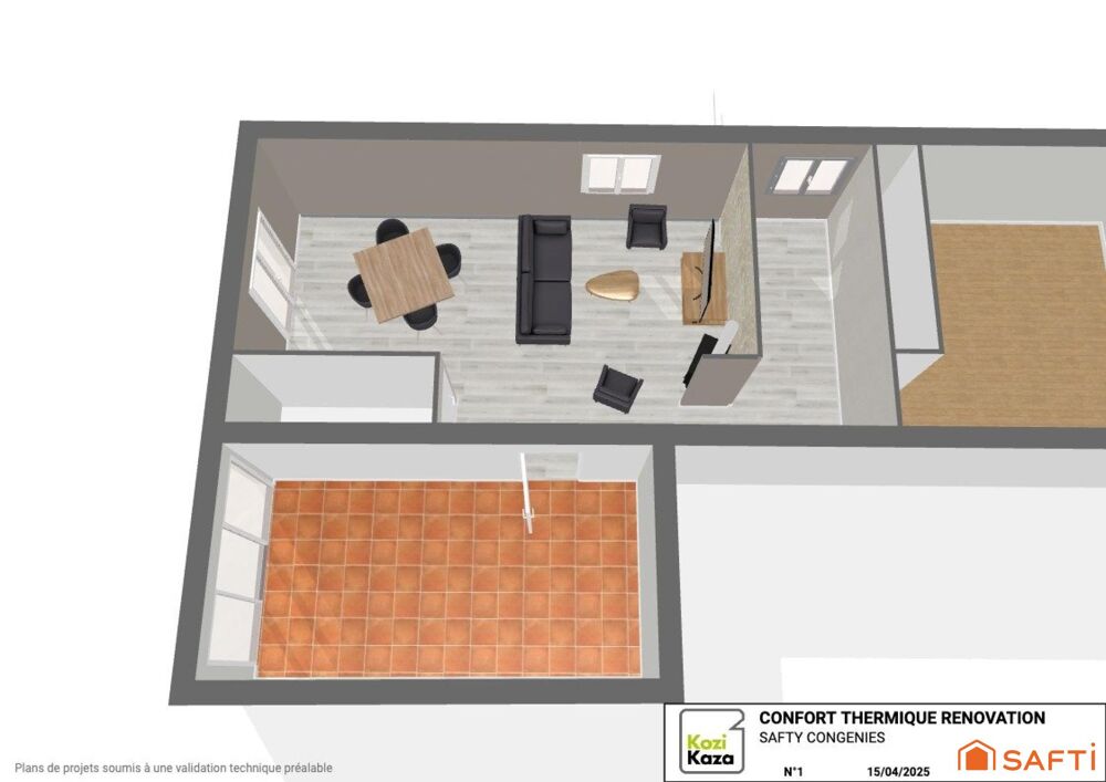 Vente Maison Vaunage charmante maison de village à Congénies Congenies