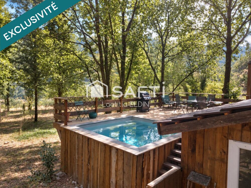 Vente Maison Maison d'architecte en bois avec piscine de 2020 Thueyts