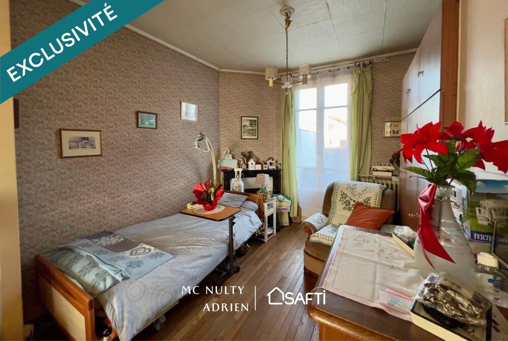 Vente Maison 4P avec jardin de 251m2 avec travaux à 13min du RER D Villeneuve-saint-georges