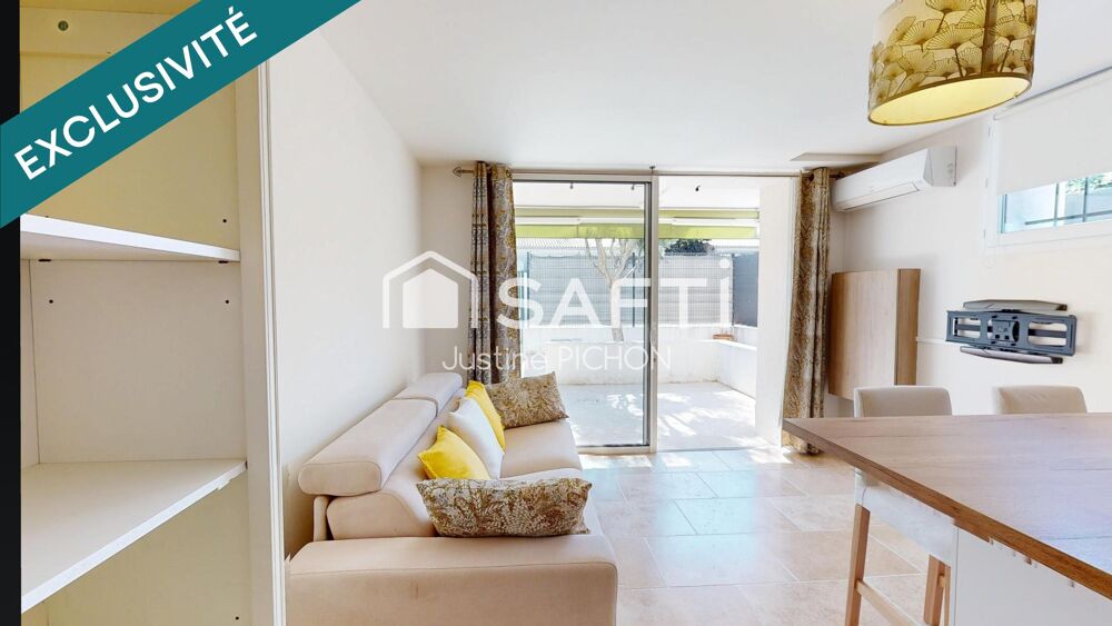 Appartement T2, en rez-de-jardin, deux places de stationnement privative