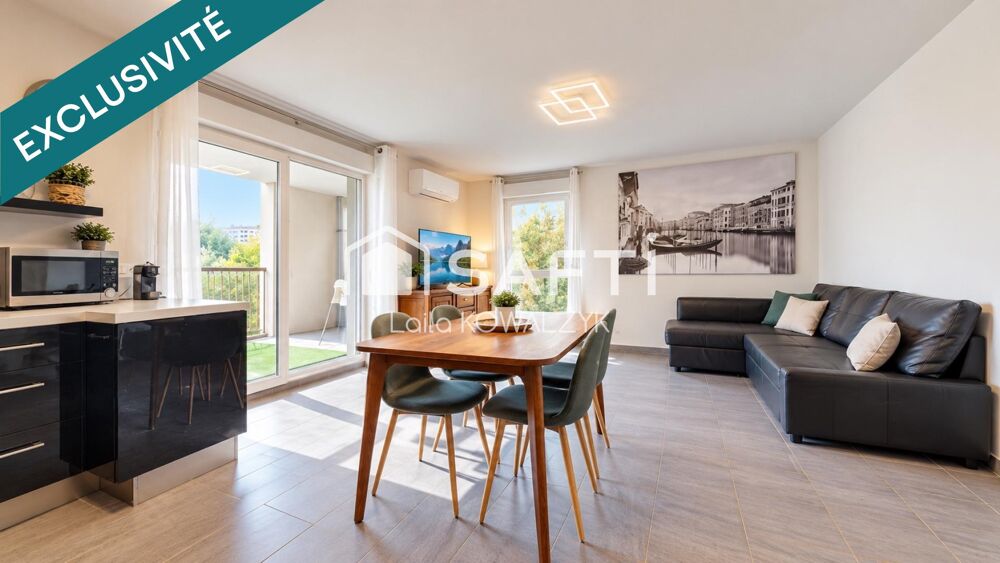 Vente Appartement BOURGOIN-JALLIEU – LA GRIVE | T3 récent – Terrasse – Parking – Climatisation Bourgoin-jallieu